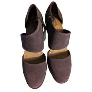 Toms Womens Majorca Cutout Sandal Blackberry Suede 11M